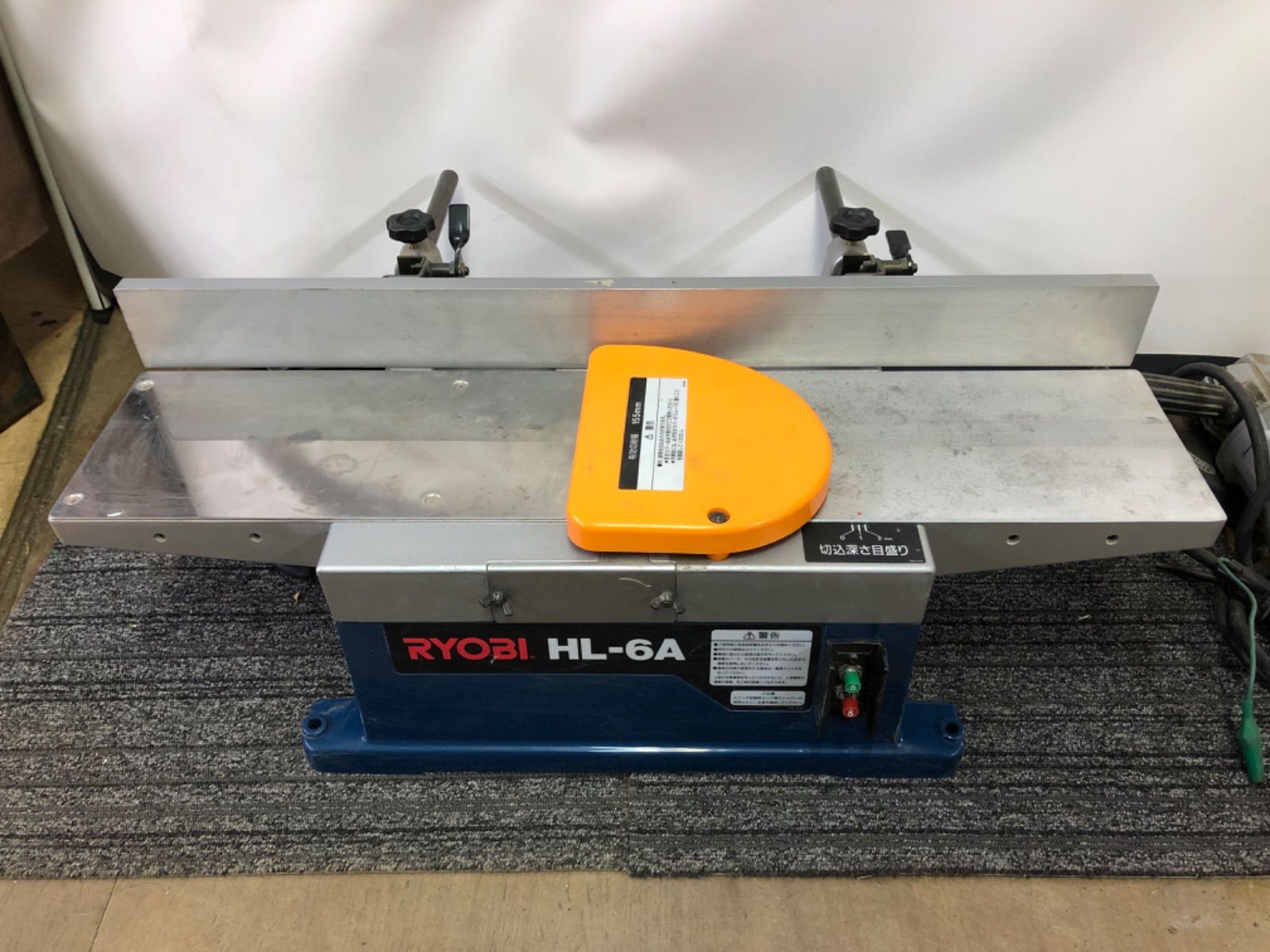 RYOBI リョービ 手押しカンナ HL-6 動作品 RYOBI リョービ 手押しカンナ HL-6 動作品