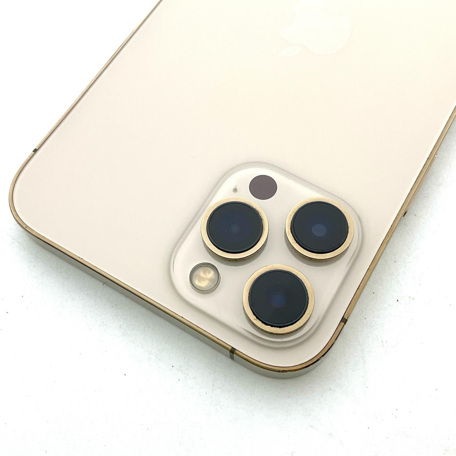 iPhone12 Promax 128GB ゴールド SIMロック解除済 白ロム ゲオ
