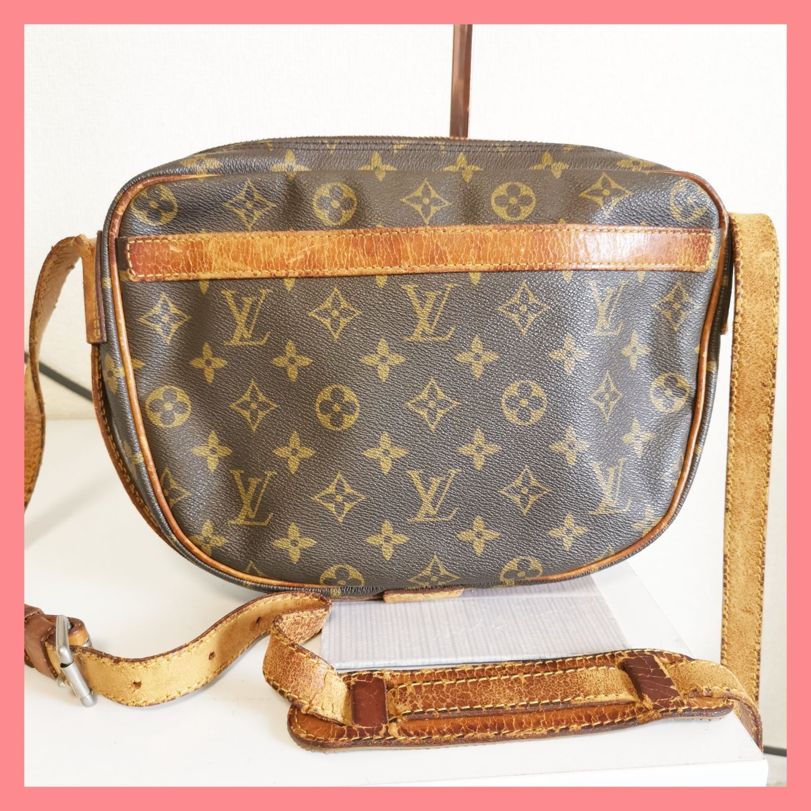 美品✨ルイ・ヴィトン ジュヌフィーユ M51227 ショルダーバッグ LOUIS VUITTON ルイヴィトン モノグラム ジュヌフィーユ
