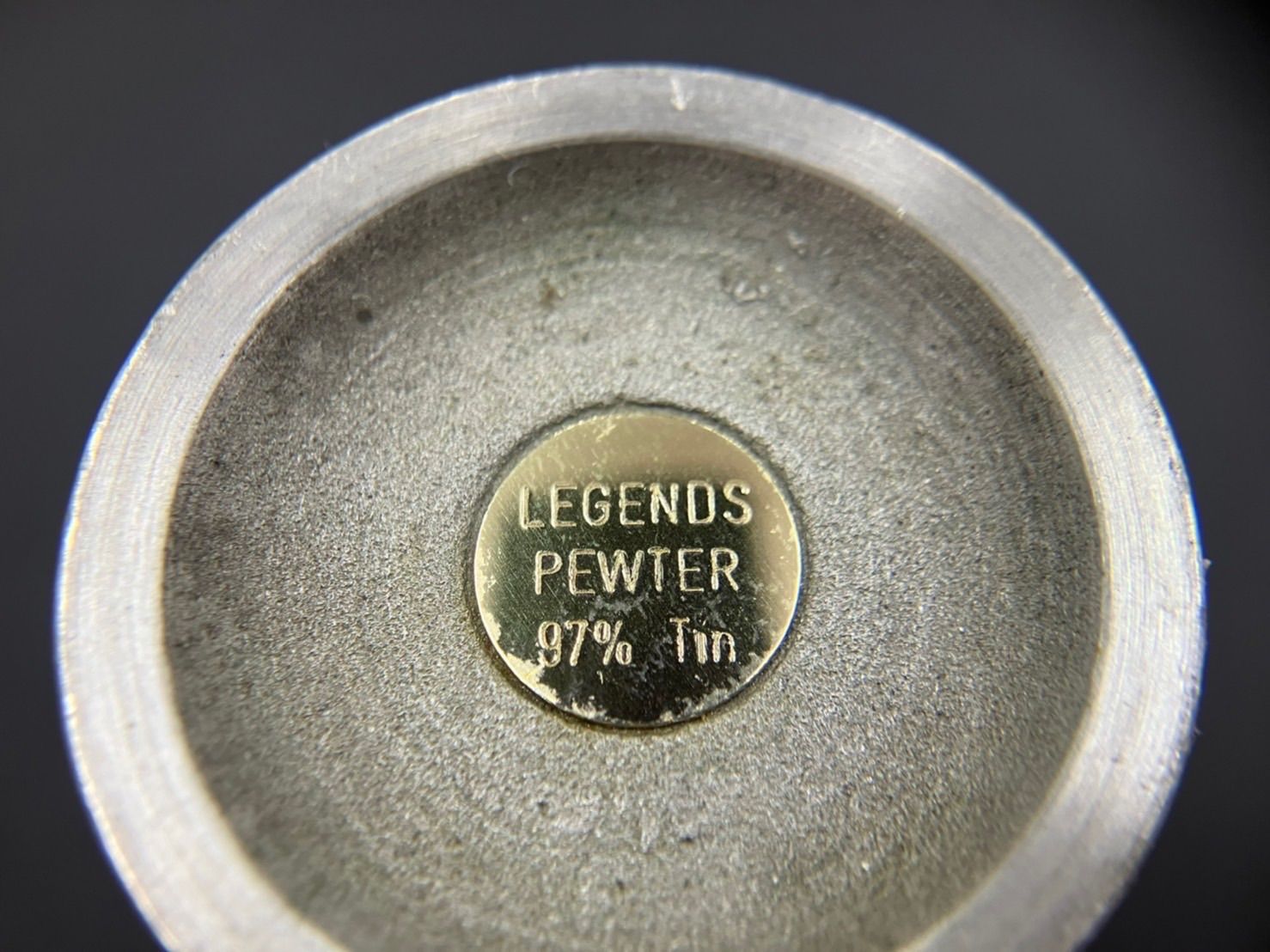 気品 素敵】錫ペアショットグラス LEGENDS PEWTER 97% Tin - メルカリ