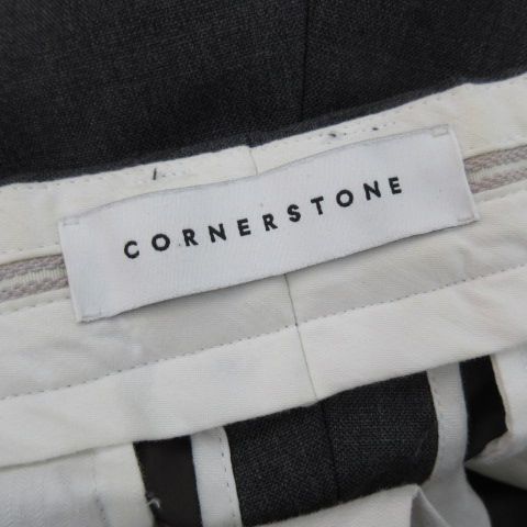 Cornerstone コーナーストーン 21aw SIDE BUTTON TROUSERS サイドボタン トラウザーズ パンツ スラックス  チャコールグレー 46 CMBP2103062 ボトムス - メルカリ