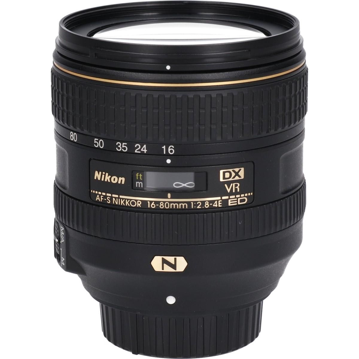 ＮＩＫＯＮ ＡＦ－Ｓ ＤＸ１６－８０ｍｍ Ｆ２．８－４Ｅ ＥＤ ＶＲ