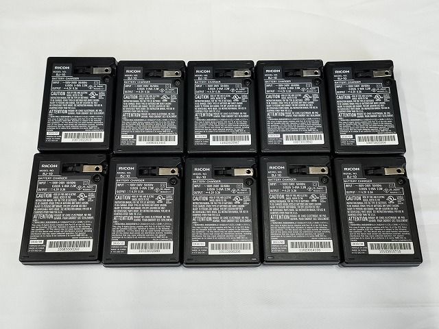 平和屋本店 RICOH リコー 充電器 BJ－10 バッテリー チャージャー DC4.2V 品 デジタルカメラ 外観良好 ppp2440
