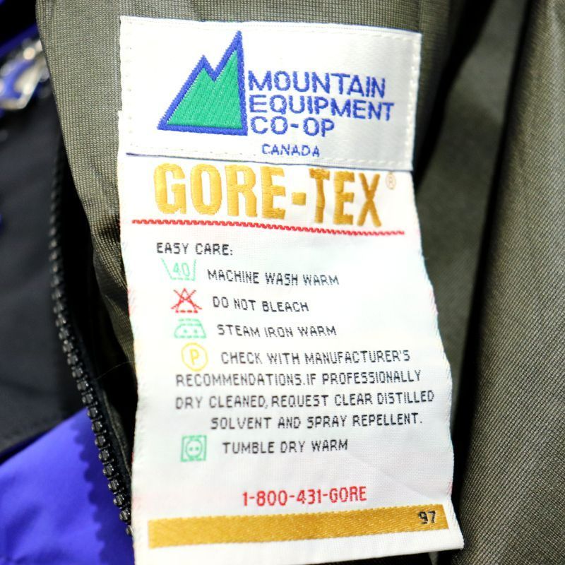 DEADSTOCK 80s vintage マウンテンイクイップメント MOUNTAIN EQUIPMENT ゴアテックス マウンテンパーカー  レディース 表記Lサイズ - メルカリ