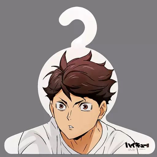 中古】雑貨 及川徹 キャラクターハンガー 「ハイキュー!! 合同