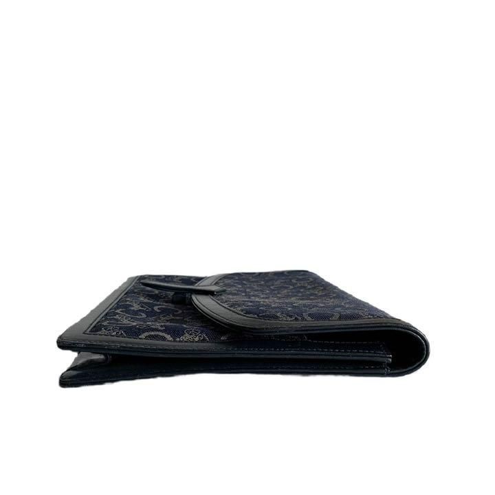 CELINE セリーヌ クラッチバッグ 馬車柄 Cマカダム ネイビー  