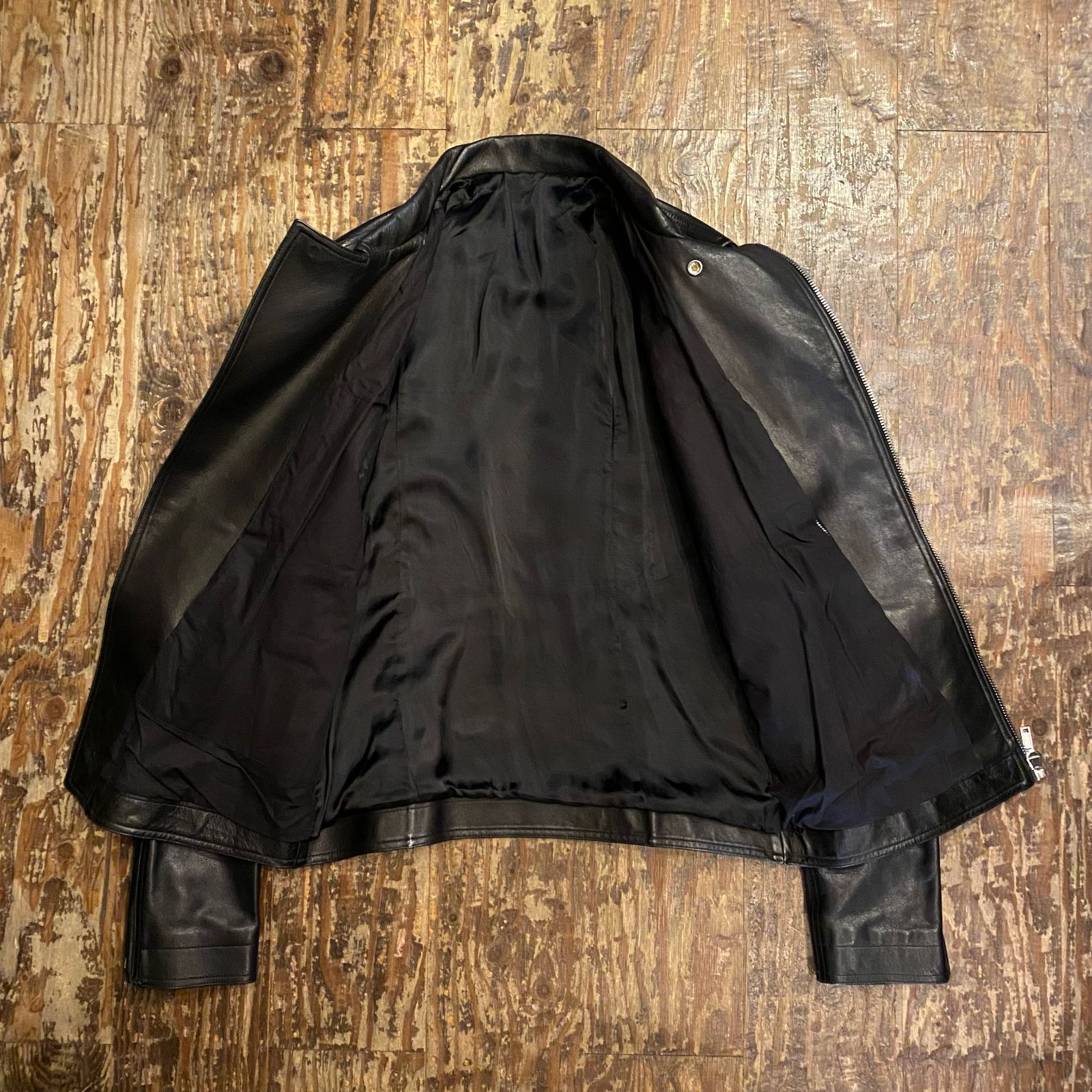 Rick Owens リックオウエンス シープレザー ダブルライダースジャケット Rick Owens リックオウエンス 24SS ジャンボ ルーク