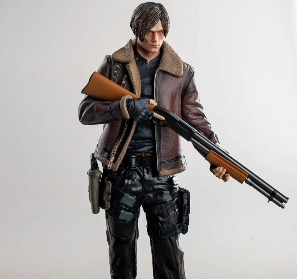 BIOHAZARD レオンSケネディ　フィギュア Amazon | 1/18 フィギュア biohazard レオン・S・ケネディ 関節