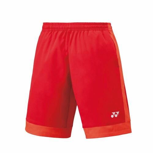 YONEX バドミントンパンツ Lサイズ ブラック/レッド YONEX