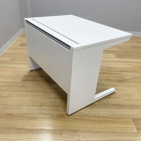 平デスク CZR 引出し付 オフィスデスク W1000 イトーキ ホワイトW