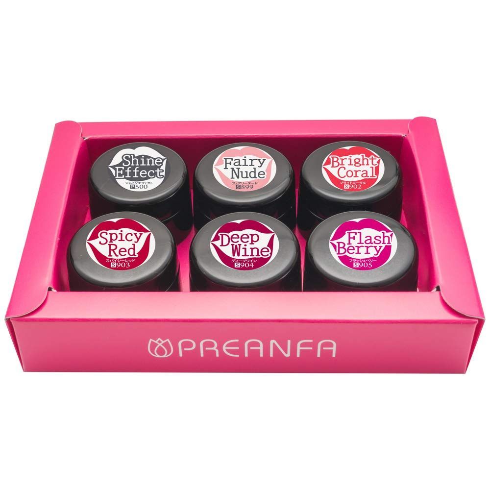 新着商品 カラーEX GEL シャイニーグロスシリーズ6色セット PRE