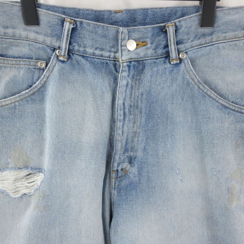 ANCELLM アンセルム デニムパンツ 23SS ANC-PT03-B SELVEDGE