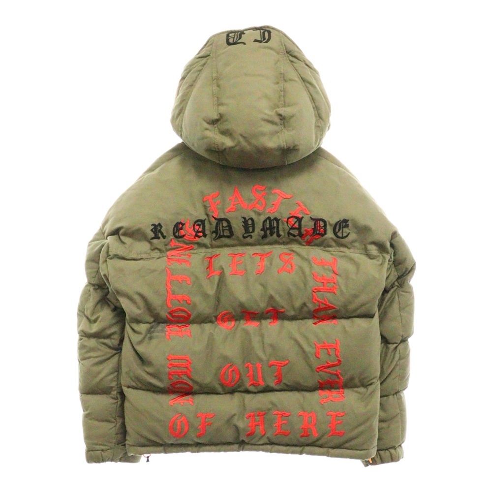 READY MADE (レディメイド) 19AW × Cali Thornhill Dewitt DOWN JACKET 