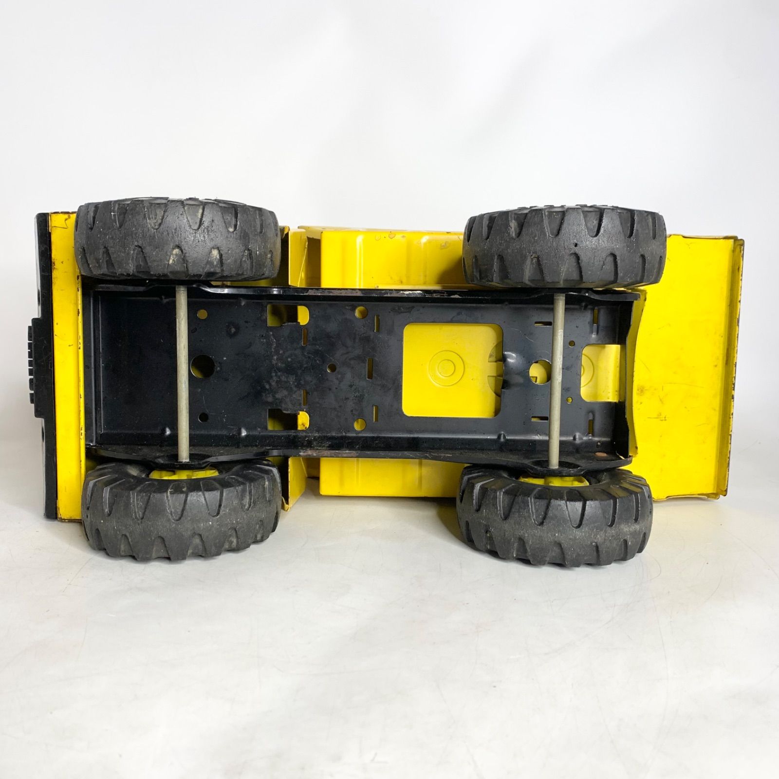 Vintage Mighty Tonka Mixer Cement Truck Lime Green Tandem