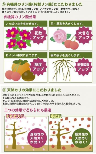 ～有機肥料 寒肥
