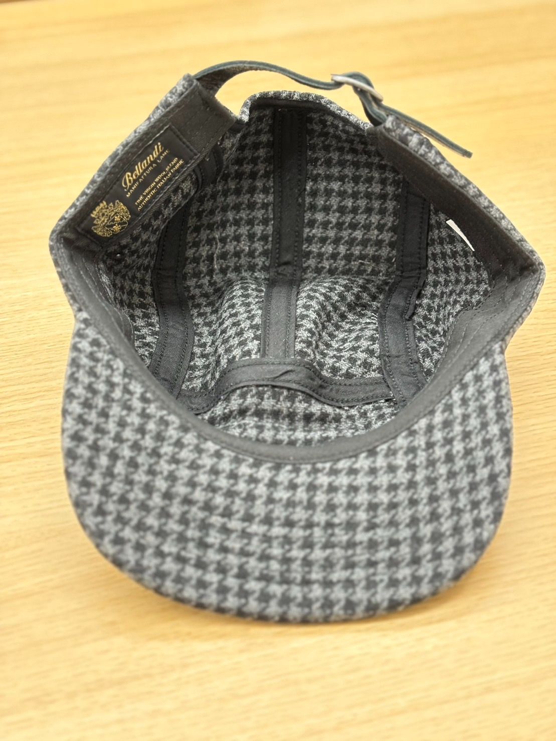 並行輸入】Supreme Houndstooth Wool Camp Cap 23fw - メルカリ