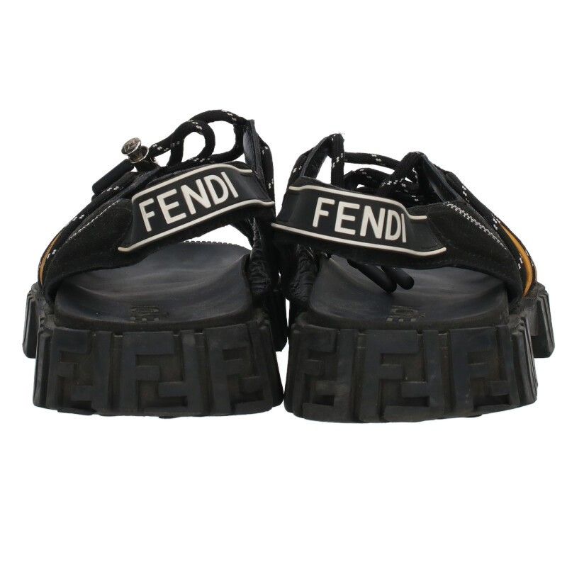 FENDI　メンズサンダル 楽天市場】FENDI フェンディ スライドサンダル メンズ8 ブラック