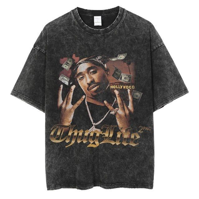 2PAC ヴィンテージ加工Tシャツ Vol.20 2パック ツーパック トゥー