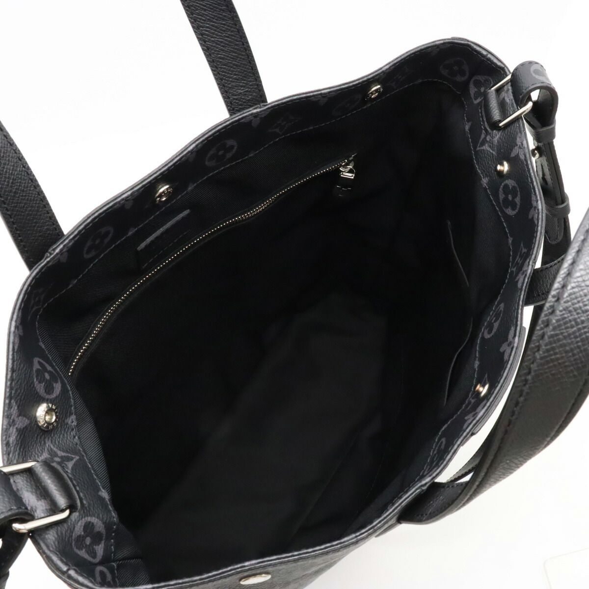 極美品】ハンティングワールド A4 トートバッグ レザー 黒
