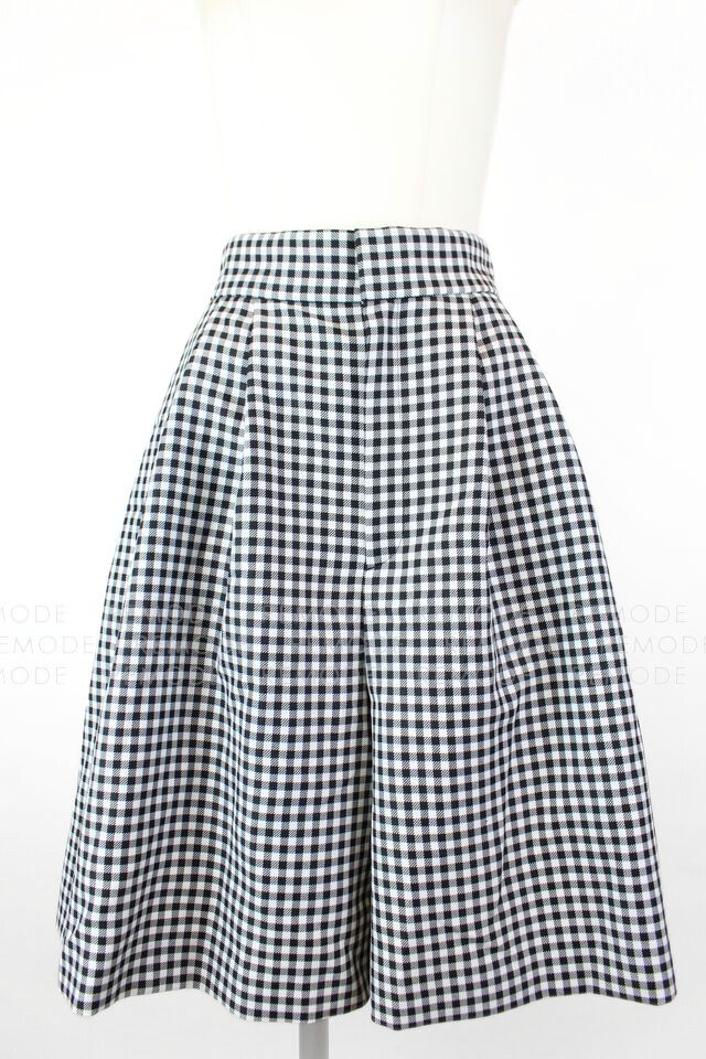 Maglie le cassetto｜ギンガムチェックフレアキュロットパンツ - メルカリ