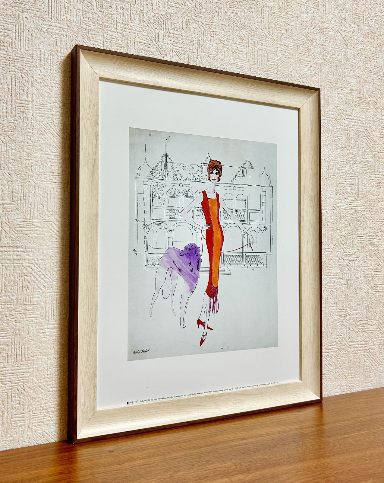 WARHOL、Coffee Label、希少画集画、新品額装付 新品☆額縁付アートポスター(BRUCE MCGAW GRAPHICS)☆アンディ