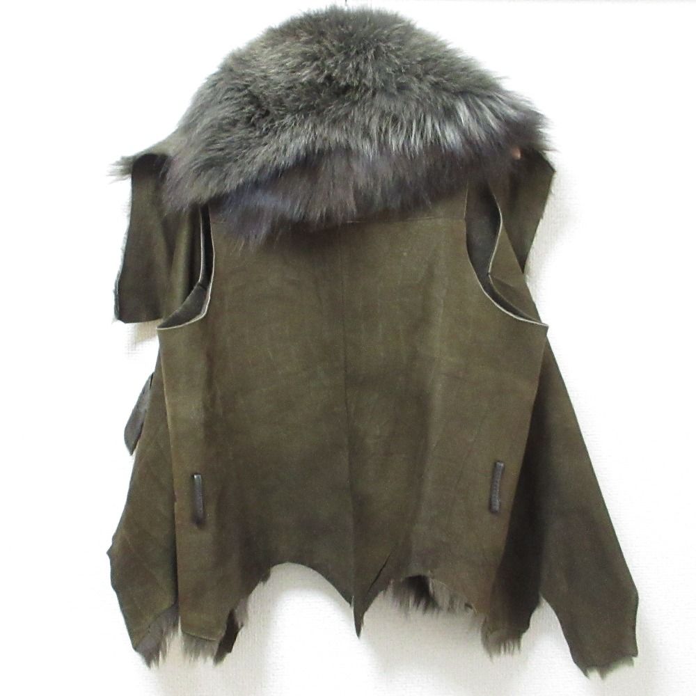 新品 カールドノヒュー KARL DONOGHUE ムートン ベスト ジレ 【公式通販】