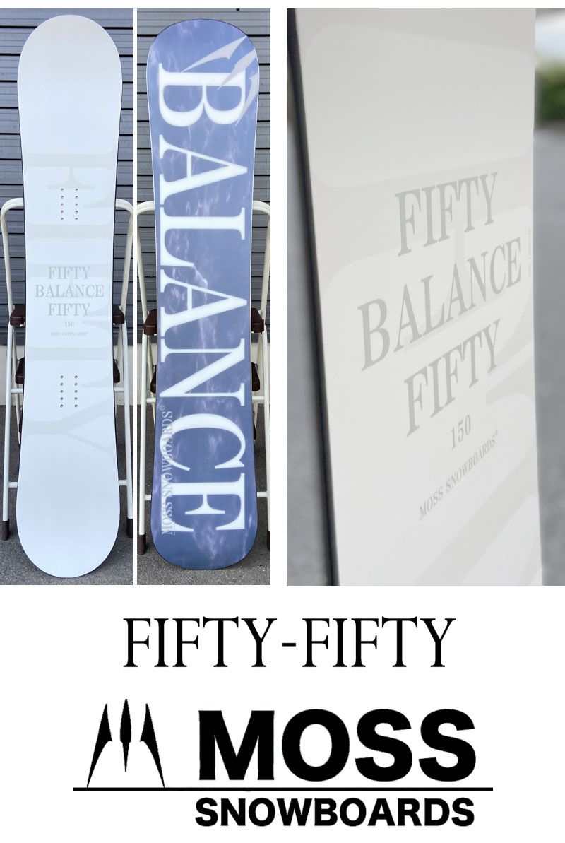 23-24 MOSS SNOWBOARDS/モススノーボード FIFTY-FIFTY フィフティ