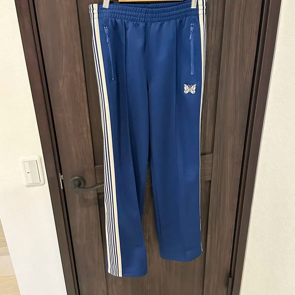 needles トラックパンツ　ロイヤルブルー Needles ニードルズ - Zipped Track Pant ジップドトラック