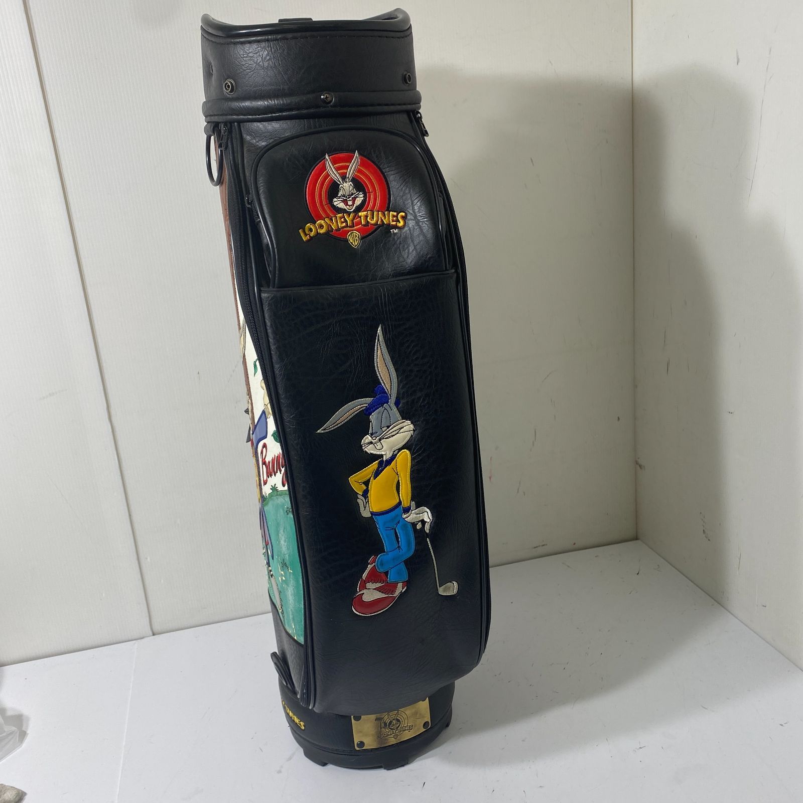 2/6最終処分 希少 ルーニーテューンズ LOONEY TUNES キャディバッグ