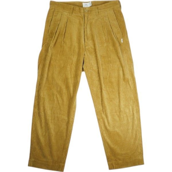 Size M WTAPS ダブルタップス 21AW TUCK 02 TROUSERS パンツ マスタード -良い 20819529