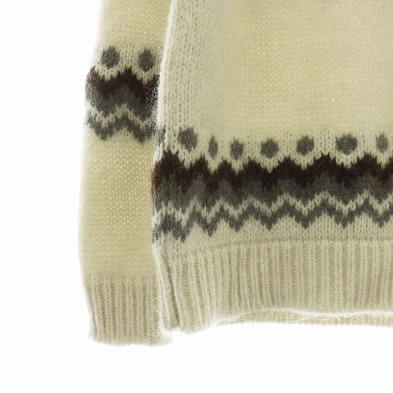 バトナー BATONER 20AW ノルディック クルーネック ニット