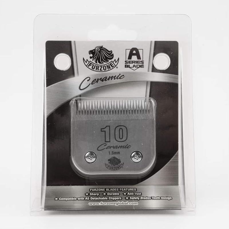 Furzone ファーゾーン ペット用 Blade A5 替刃 バリカンブレード 犬 猫 トリミング 全身カット 替刃 Sarge 610 Thor A5 用替刃 セラミック サイズ 10 1.5mm プロ用 業務用 サロン トリマー