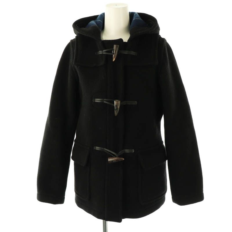 着用1回　LONDON Tradition ダッフルコート 黒　サイズ38 ロンドントラディション LONDON TRADITION ダッフルコート