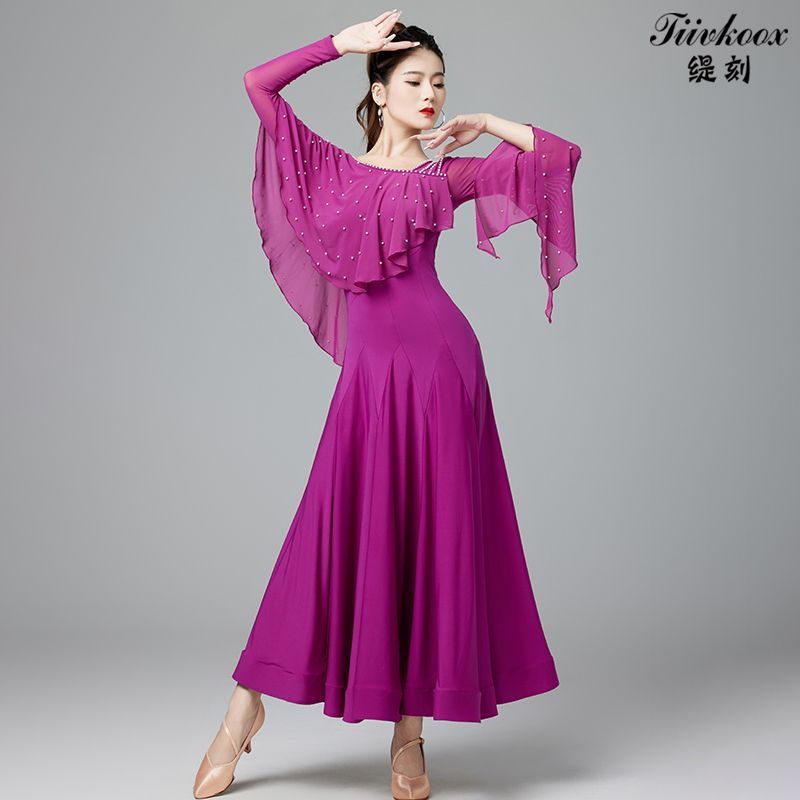 豪華大摆ロングドレス ステージ衣装