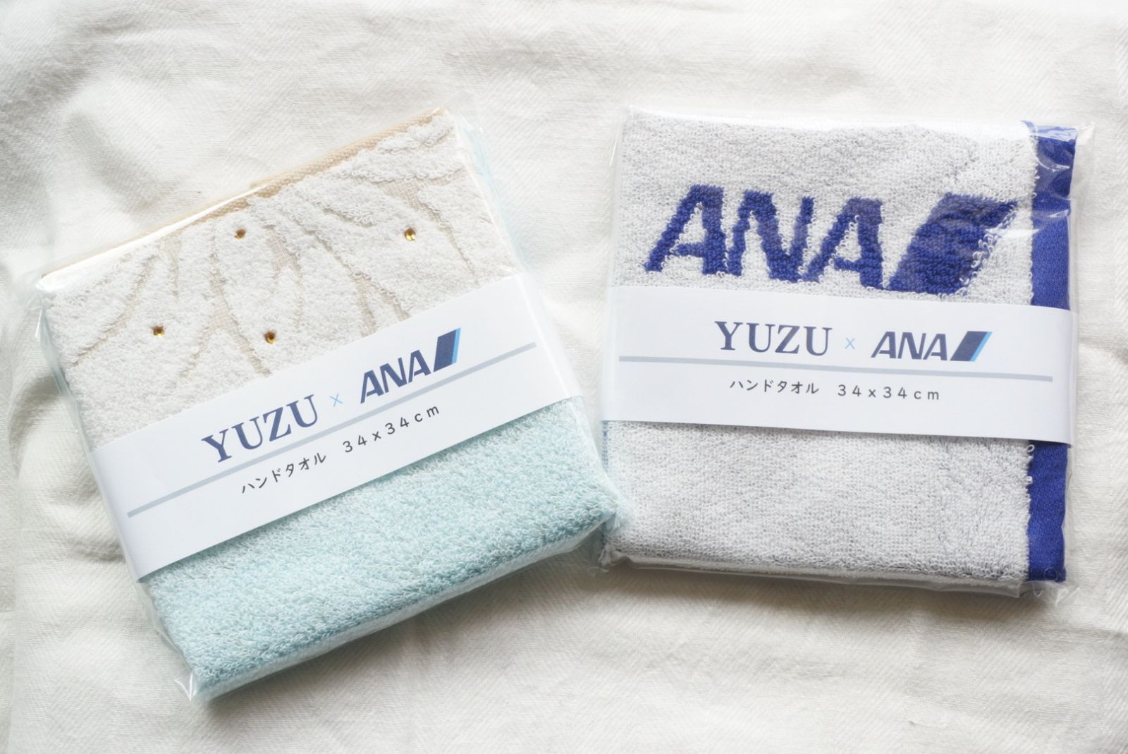 【搭乗者限定】ANA 羽生結弦 YUZU ハンドタオル 2枚セット【新品未開封】