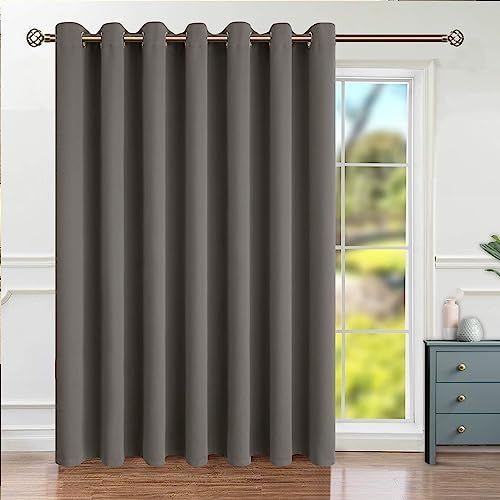 150x230cm(1枚組)_グレー Dehome 1級遮光カーテン 幅150cm 丈230cm グレー 1枚入り ハトメ型 間仕切り 目隠し 断熱 UVカット