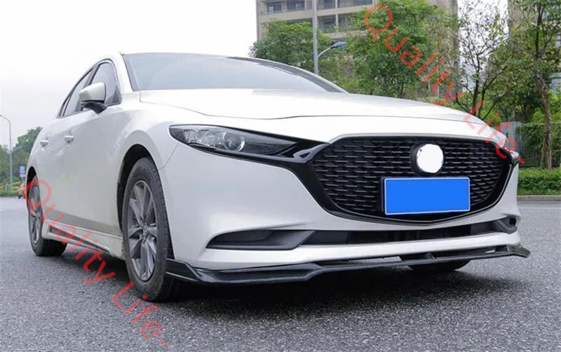 マツダ MAZDA3 セダン用 シグネチャーウイング カバー フロントバンパーグリル スポイラー グリル マツダ3