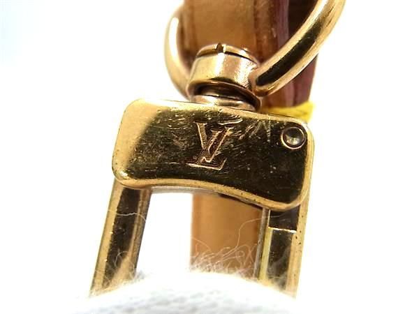 【LOUIS VUITTON】ショルダーストラップ　レザー　ブラウン LOUIS VUITTON ルイヴィトン ショルダーストラップ レザー