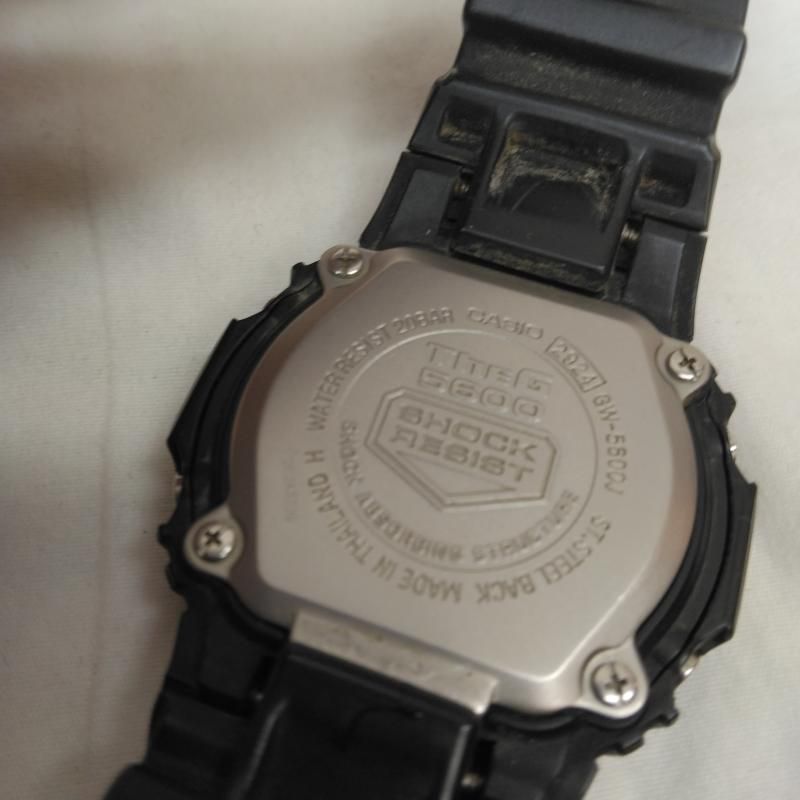 G-SHOCK ジーショック 腕時計 デジタル GW-5600 The G タフソーラー 電波受信 電波ソーラー スクウェア スピード電波モデル