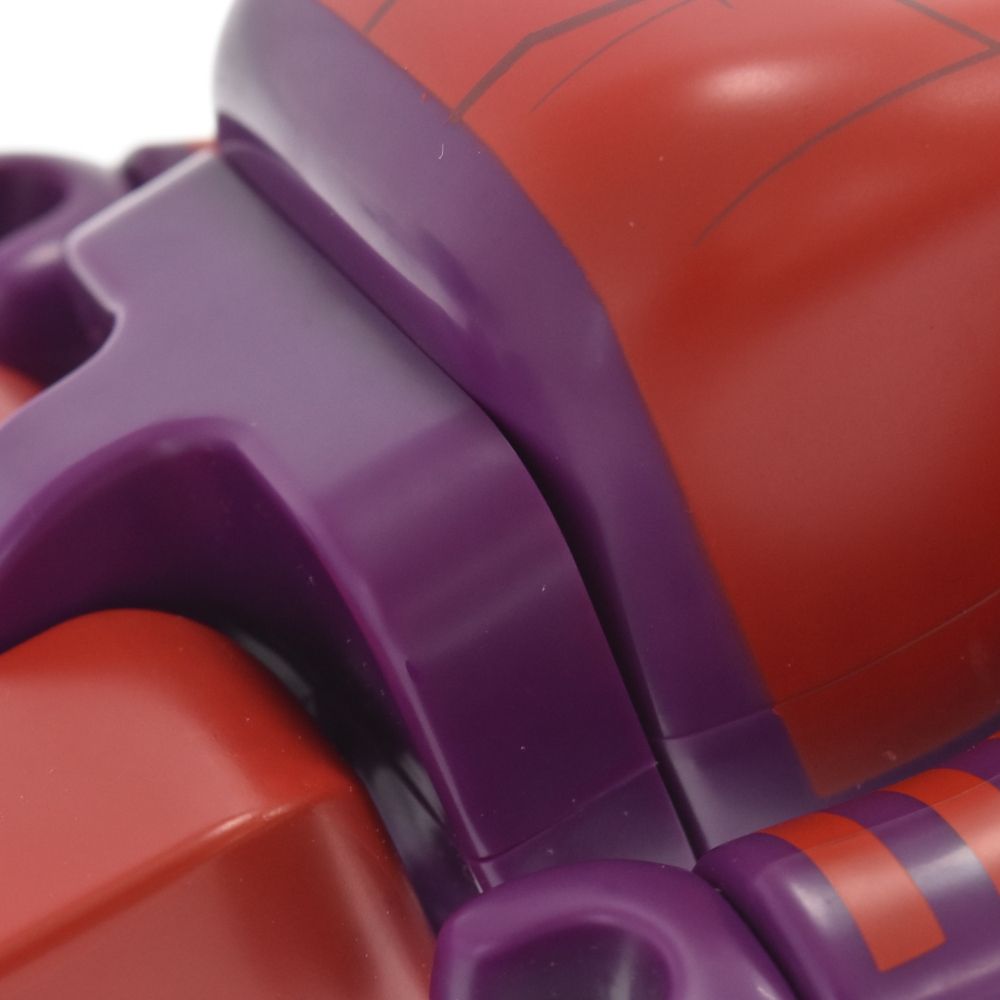 MEDICOM TOY - MEDICOM TOY メディコムトイ BE＠RBRICK MARVEL X-MEN Happyくじ L@ST賞 MAGNETO 400% ベアブリック マグネートー フィギュア 人形 パープル/レッド MEDICOM TOY OFFICIAL BLOG（メディコム・トイ オフィシャル
