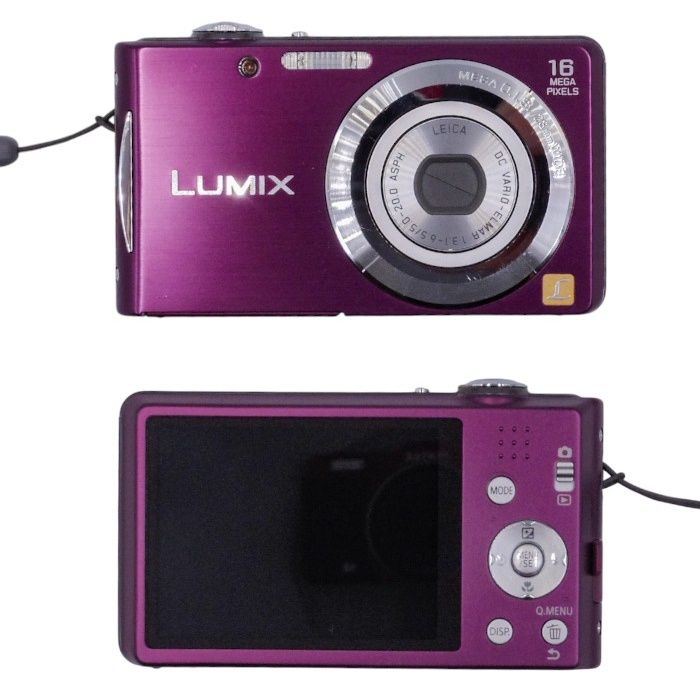 Panasonic パナソニック デジタルカメラ LUMIX FH5 バイオレット DMC