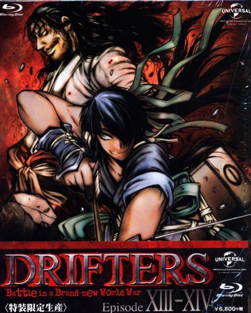 アニメBlu-ray DRIFTERS episode 13-14