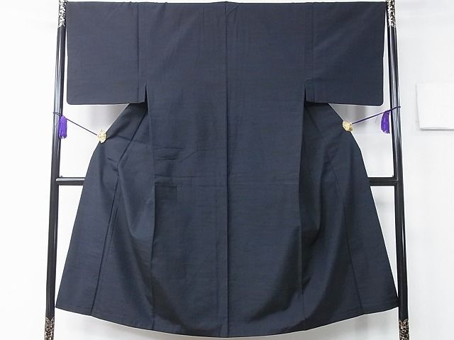 平和屋1男性　紬　霞文　逸品　CAAB1756ev