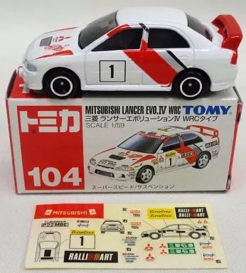 中古】ミニカー 1/59 三菱 ランサーエボリューションIV WRC