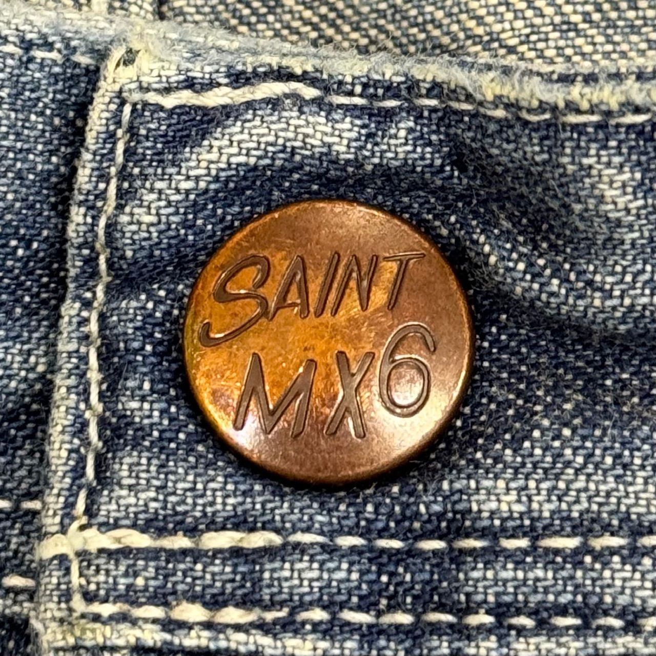 未使用 SAINT MICHAEL 24SS DENIM PANTS PAINTER デニム