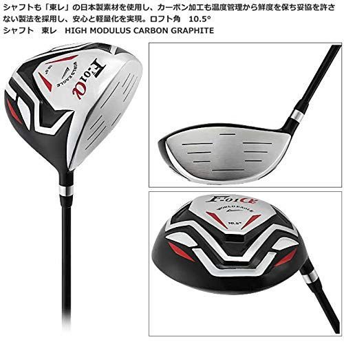 WORLD EAGLE F-F-01α クロス クラブセット 10本 右用 バッグ:付属なし 