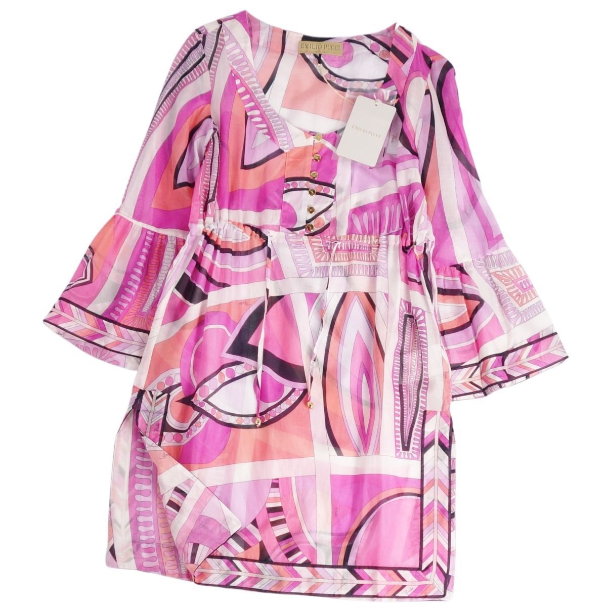 専用✨EMILIO PUCCI エミリオプッチ 総柄 半袖 ワンピース