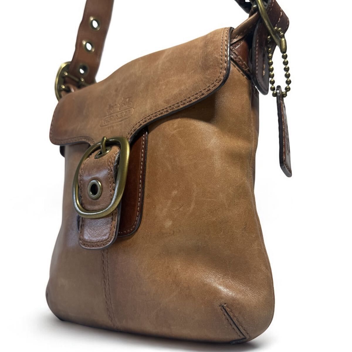 美品】OLD COACH オールドコーチ 本革 レザー ソーホー