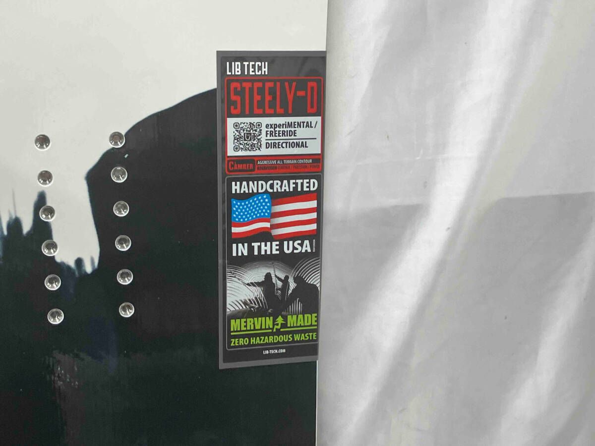 スノーボード LIBtech steely-D 167cm 30%OFF【LIBTECH STEELY-D】2024モデルスノーボード。今期一番の