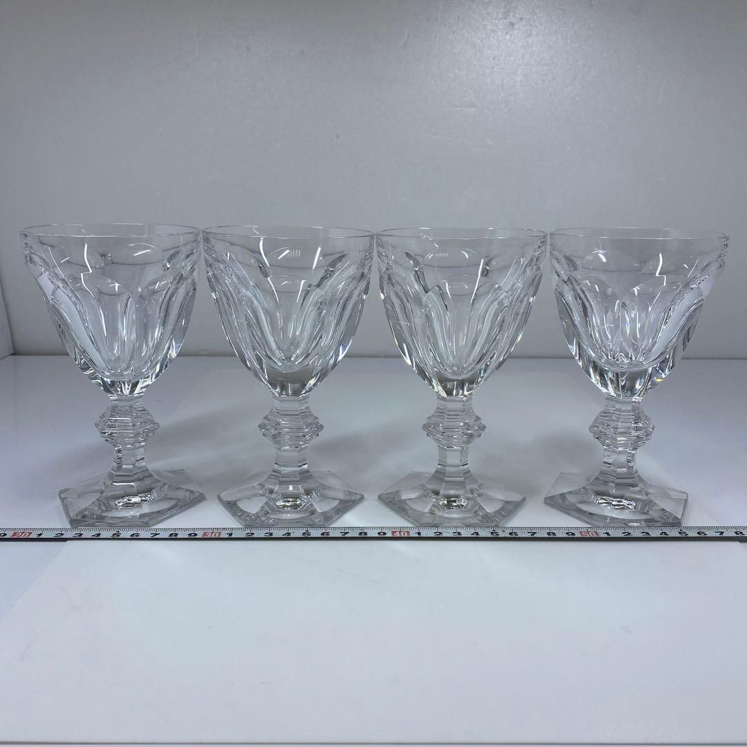 洋3 バカラ アルクールワイングラス4客 高さ15.7㎝ 東里6-1121
